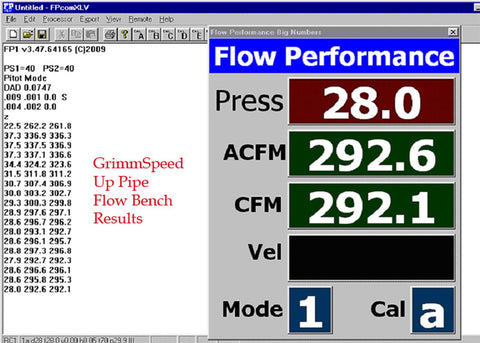 GrimmSpeed 3-Bolt Uppipe - WRX 2002-2014 / STI 2004-2017 / More