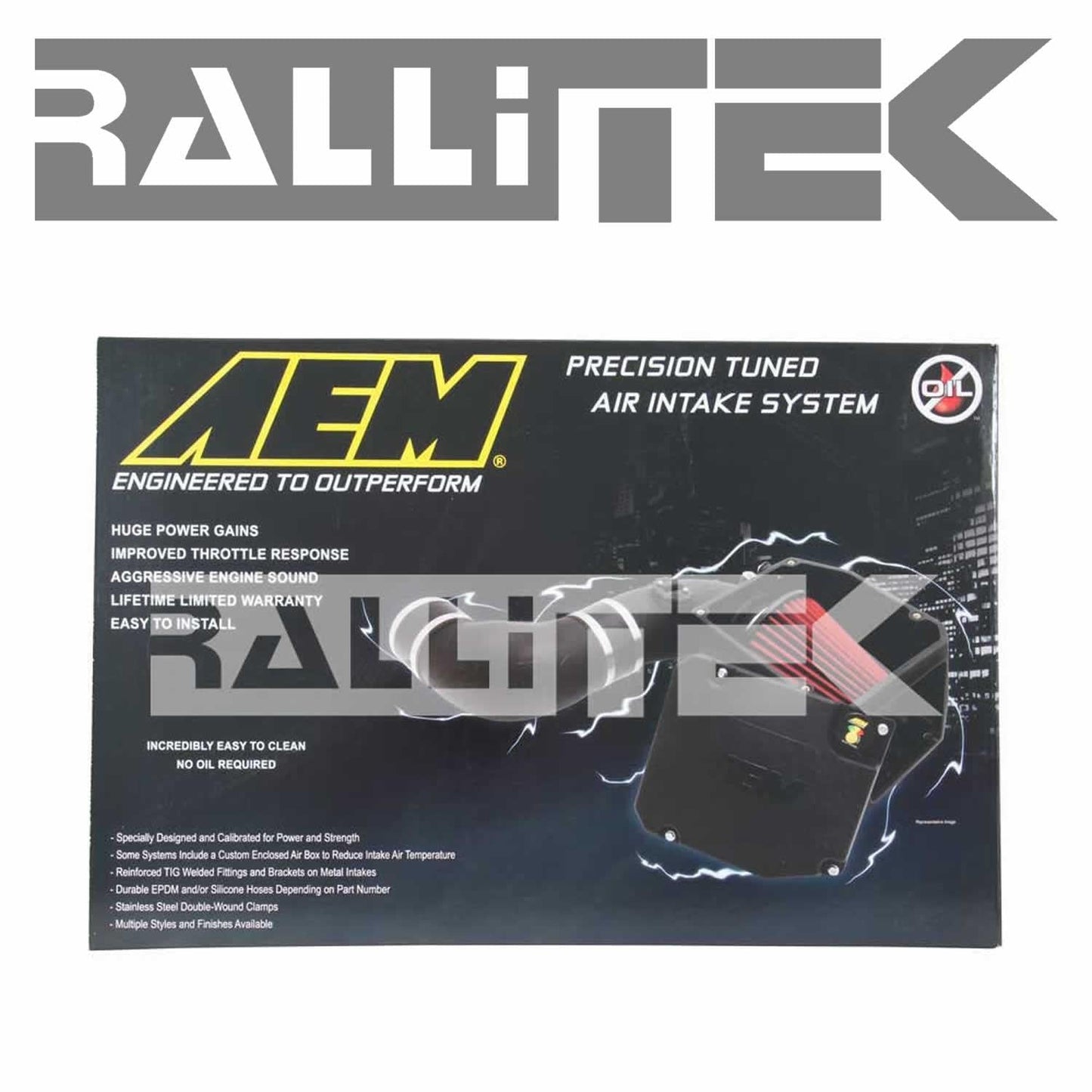 AEM Cold Air Intake Gunmetal - WRX 2015-2017