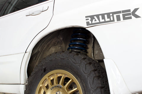 RalliTEK 1" Rear Raised Overload Springs - Forester 2003-2008