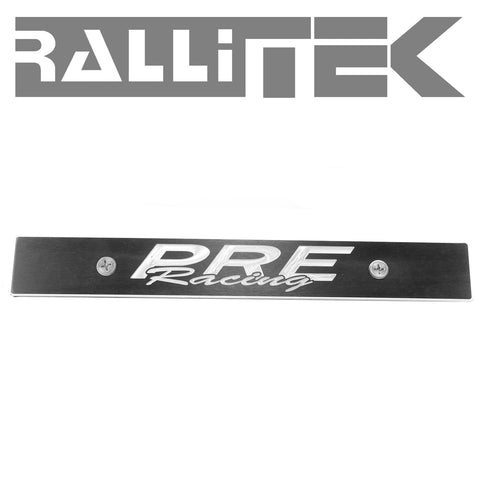 PREracing Front License Plate Delete Black - STI & WRX 2006-2016 / Impreza 2006-2011 / Legacy 2005-2009 / More