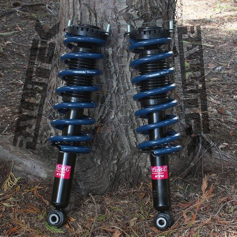 RalliTEK 1" Rear Raised Overload Springs & KYB Excel-G Struts Assembled - Outback 2000-2004