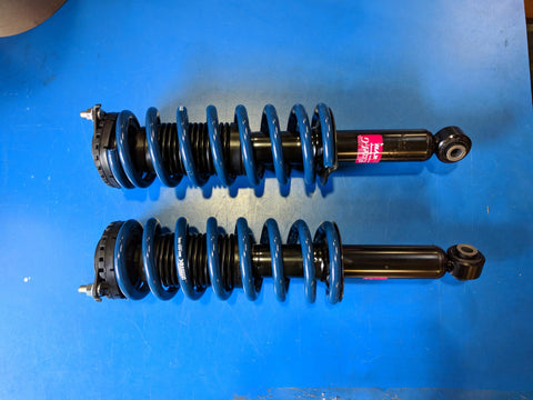 RalliTEK 0.4" Rear Overload Springs & KYB Excel-G Struts Assembled - Outback 2000-2004