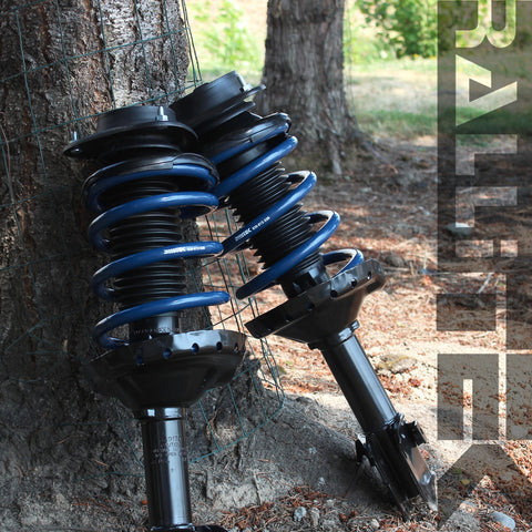 RalliTEK 0.25" Front Sport Springs & KYB Excel-G Struts Assembled - Forester 2009-2013