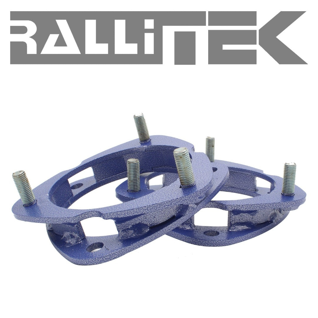 RalliTEK 1" Ez-Install Front Steel Lift Kit Spacers - Crosstrek 2018 / Impreza 2018