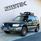 RalliTEK 1.5" Rear Raised Overload Springs & KYB Excel-G Struts Assembled - Forester 1998-2002