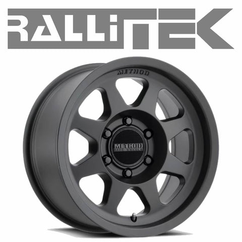 Method MR701 Trail Series Wheel 15x7 5x100 +15mm Matte Black