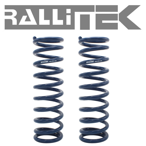 RalliTEK 1" Rear Sport Springs & OEM Struts Assembled - Crosstrek XV 2018-2019