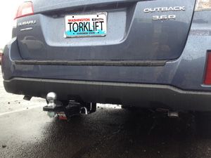 Torklift EcoHitch Hidden Receiver - Outback 2010-2014