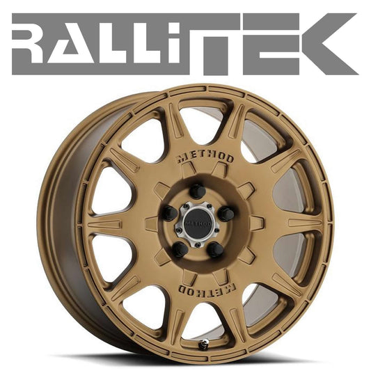 Method MR502 Rally Wheel 17x8.0 5x100 +38mm Bronze