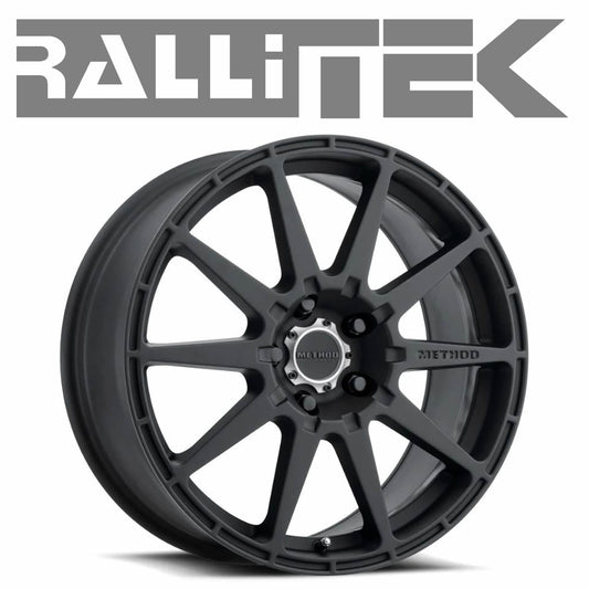 Method MR501 Rally Wheel 17x8.0 5x114.3 +42mm Matte Black