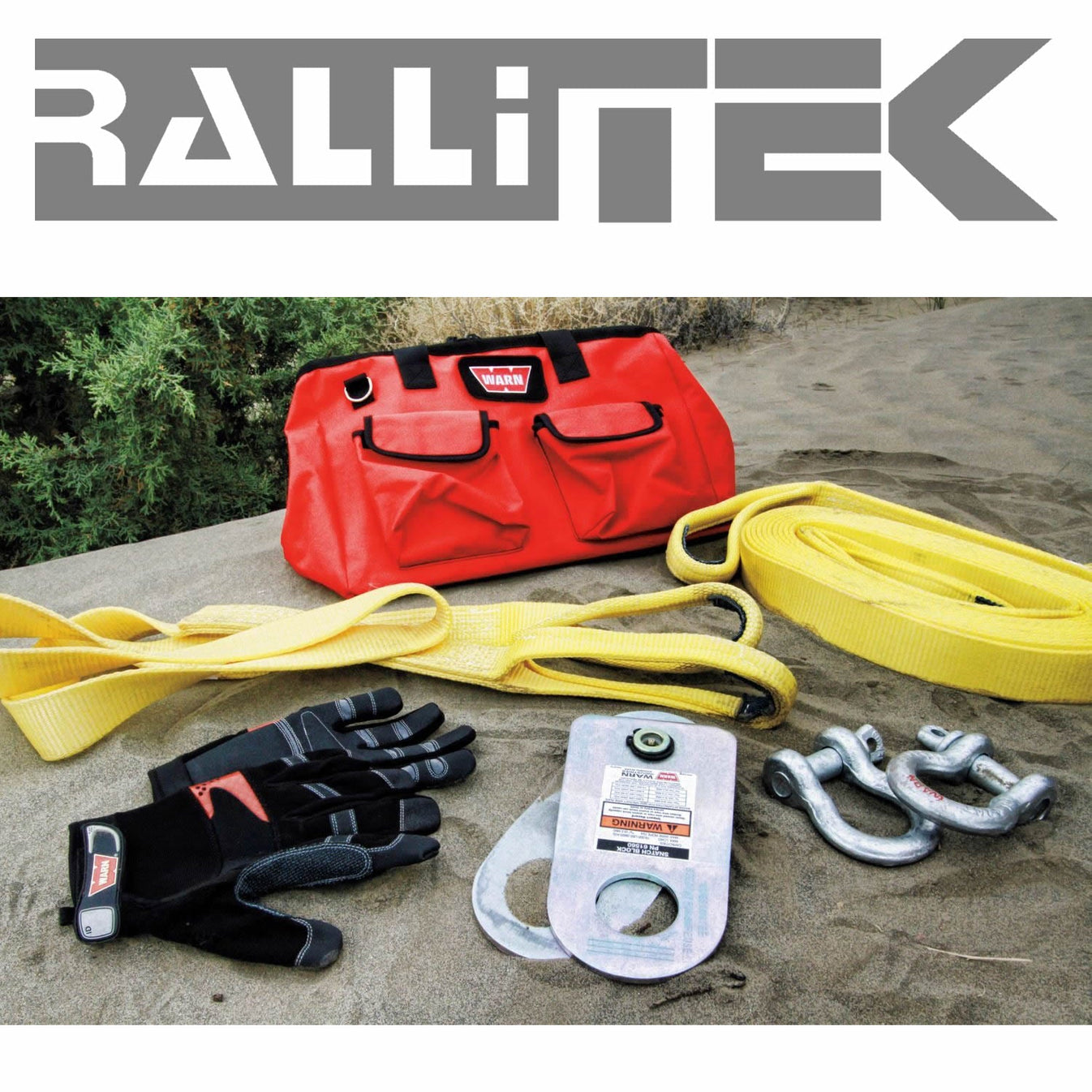 Warn Medium Duty Winch Accessory Kit RalliTEK