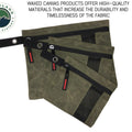 Overland Vehicle Systems   Small Canvas Bags   3 set