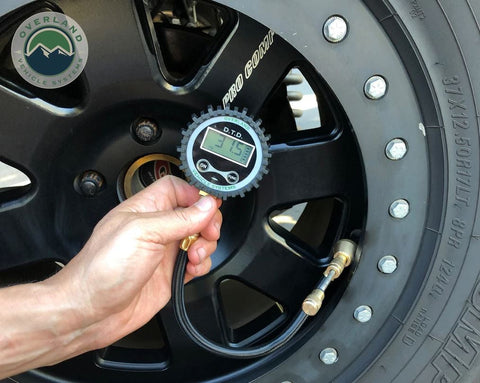 Overland Vehicle Systems - Digital Tire Deflator with Storage Bag