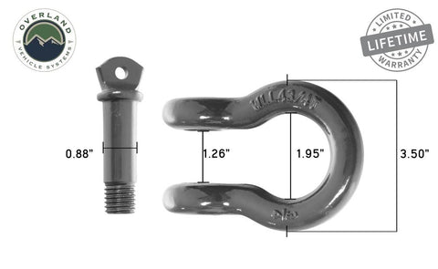 Overland Vehicle Systems - Recovery Shackle