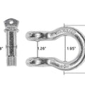 Overland Vehicle Systems - Recovery Shackles