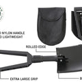 Overland Vehicle Systems - Recovery Shovel with Storage Bag