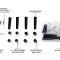 Overland Vehicle Systems - Tire Repair Kit 53 Piece Set
