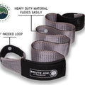 Overland Vehicle Systems - Tow Strap 4" x 8' with Storage Bag