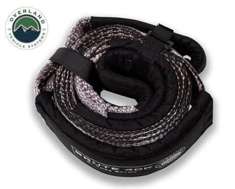 Overland Vehicle Systems - Tow Strap 4" x 8' with Storage Bag