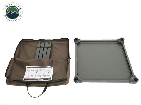 Overland Vehicle Systems - Small Collapsible Camping Table with Storage Bag