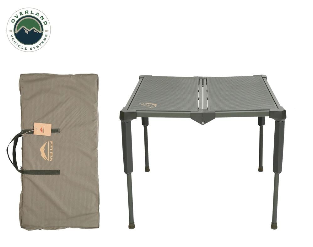 Overland Vehicle Systems - Large Collapsible Camping Table with Storage Bag