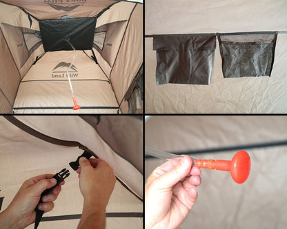 Overland Vehicle Systems - Portable Privacy Room with Shower