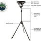 UFO Solar Lamp, Speaker, Portable Light Pods & More