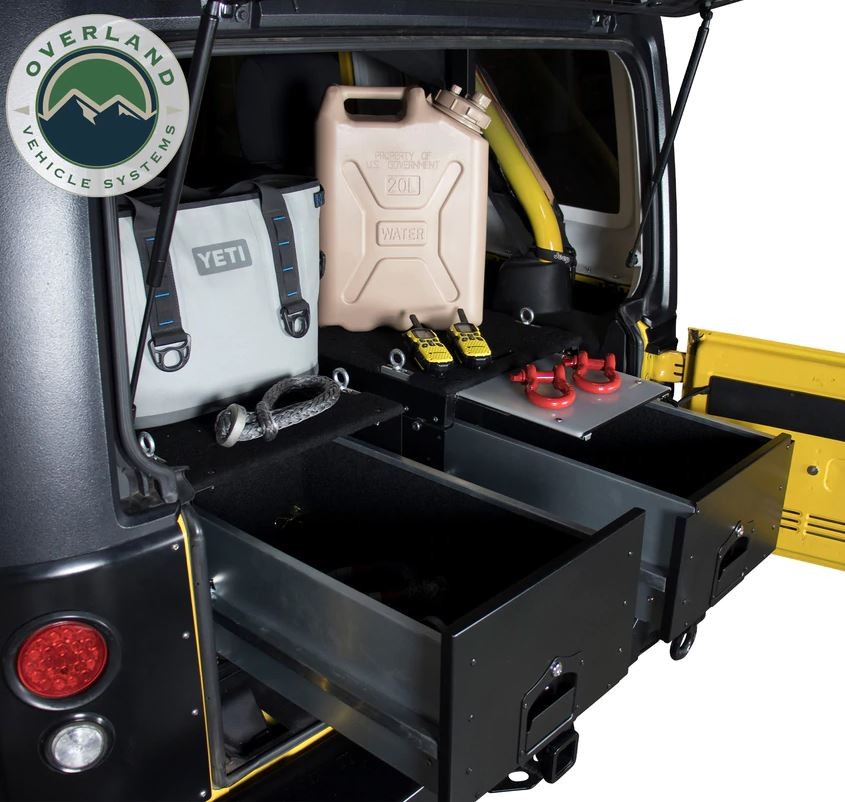Overland Vehicle Systems - Cargo Box with Slide-Out Drawer
