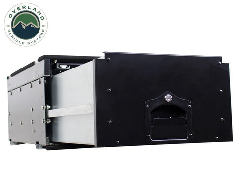 Stealth Ride Operation Box Overland Vehicle Systems Cargo Box with Slide Out Drawer & Workstation ...