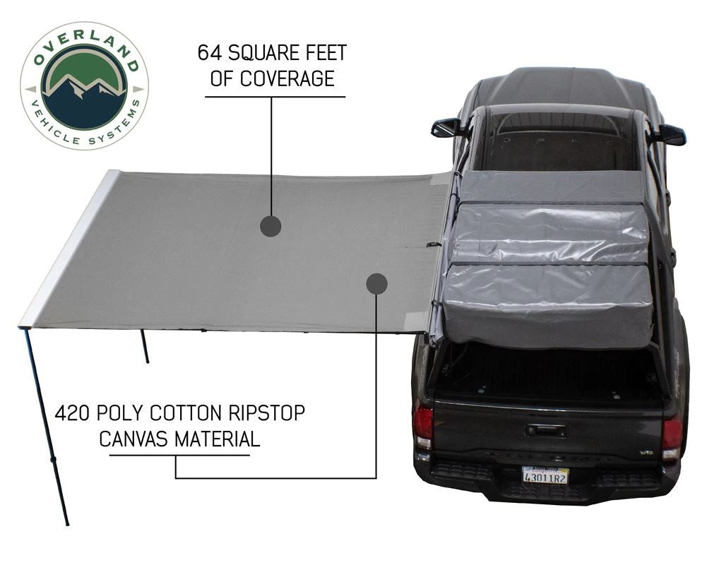 Overland Vehicle Systems - Nomadic 2.5 - 8' Universal Awning with Cover