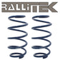 RalliTEK 1" Front Sport Springs & Bilstein B6 Struts Assembled - Crosstrek 2018-2020