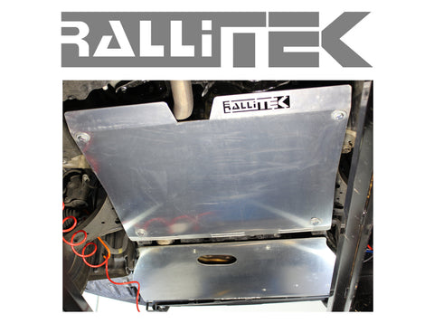 RalliTEK Front Skid Plate & Transmission Skid Plate Kit - Ascent