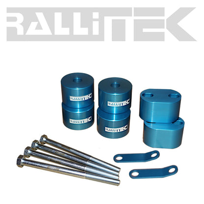 RalliTEK 2" Lift Kit Spacers w/Alignment Correction - Impreza 2008-2016 / WRX-STI 2008-2014 / Forester 2009-2018