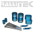 RalliTEK Lift Kit: 2" Front Spacers w/Alignment Correction + 2.5‚Äö√Ñ√∂‚àö√ë‚àöœÄ Rear Spacers - Forester 14-18