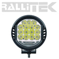 Hella 500 500 6" 2x22.5W Round Driving Beam LED Lights