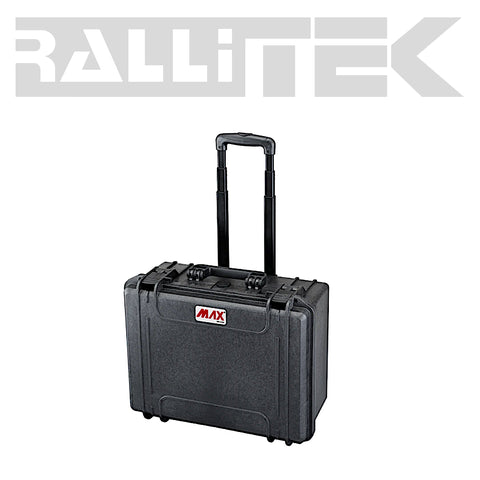 The Max Series of Watertight Cases by Panaro - MAX465H220STR with foam inlay, trolly, and wheels