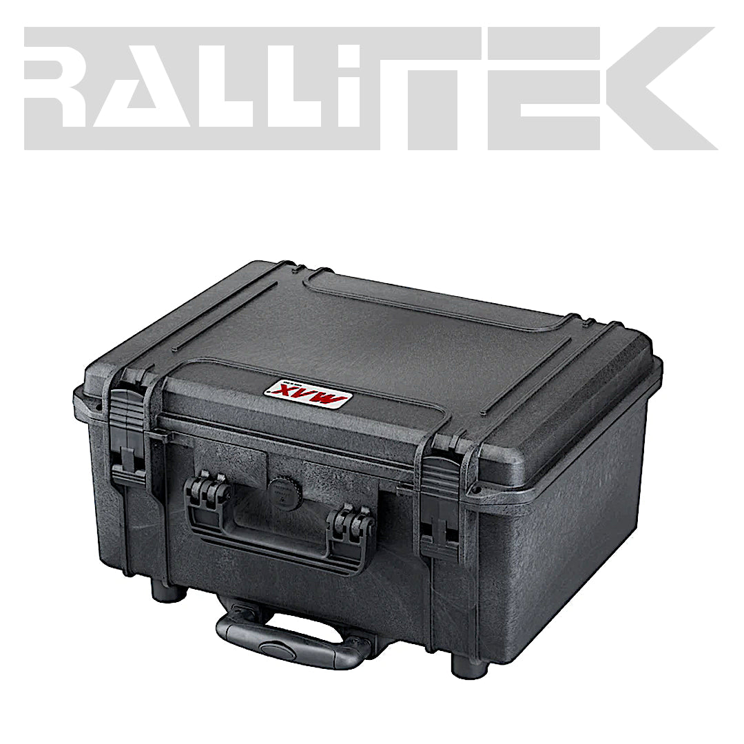 The Max Series of Watertight Cases by Panaro - MAX465H220STR with foam inlay, trolly, and wheels