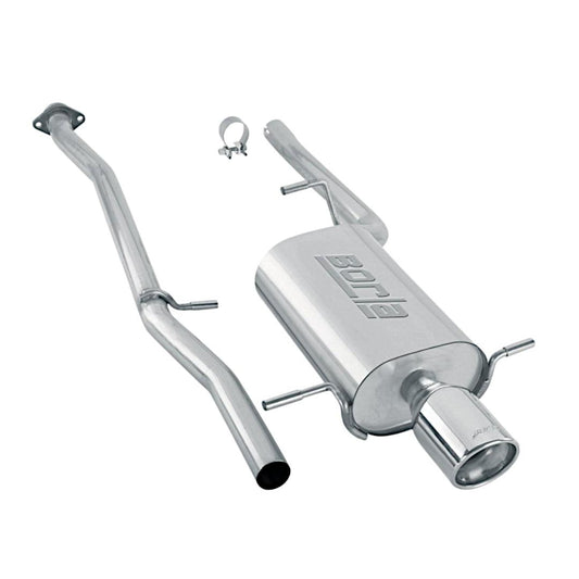 Borla S-Type Stainless Steel Cat-Back Exhaust System with Single Rear Exit - bor14885