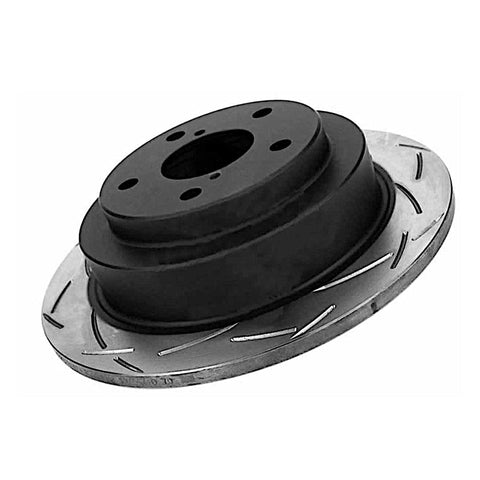 DBA 4000 Series Single Rear T-Slot Slotted  Rotor - WRX 2002-2005