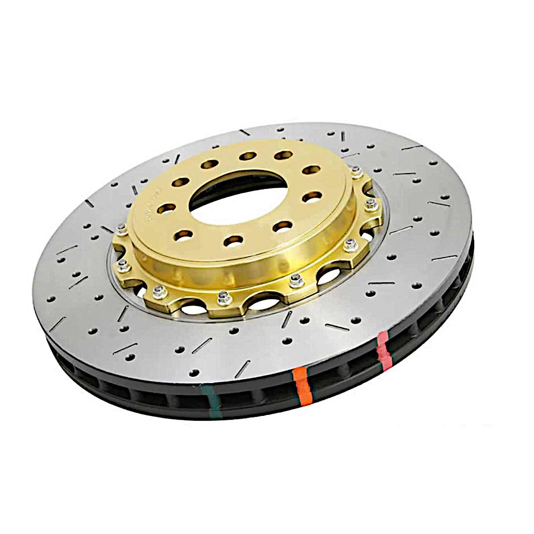 DBA 5000 Series Single Front Drilled/Slotted Rotor - STI 2004-2015