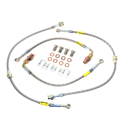 GoodRidge Front/Rear G-Stop Stainless Steel Brake Lines - Impreza W/Disk Brakes 1993-2001 / 2.5RS 1998-2001