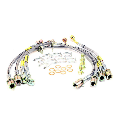 GoodRidge Front/Rear G-Stop Stainless Steel Brake Lines - Legacy GT 2005-2009