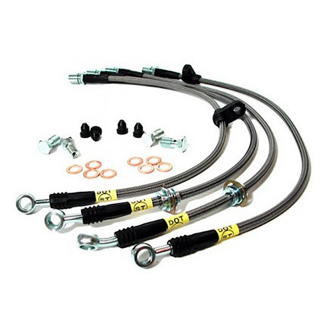 StopTech Rear Stainless Steel Brake Lines - Legacy GT 2005-2009
