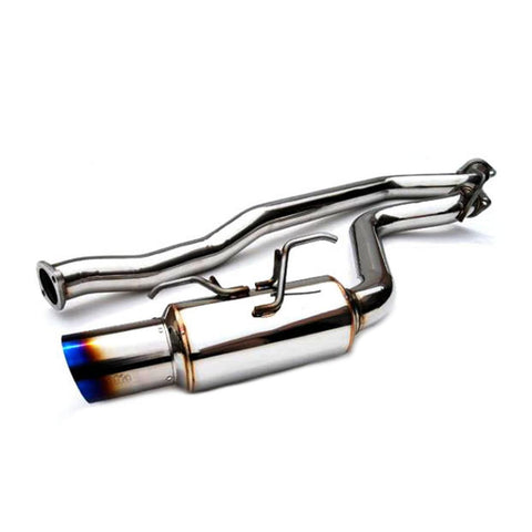 Invidia Racing Series Catback Exhaust Titanium Tip - WRX Hatchback 2008-2014 / Impreza 2.5GT 2009-2010