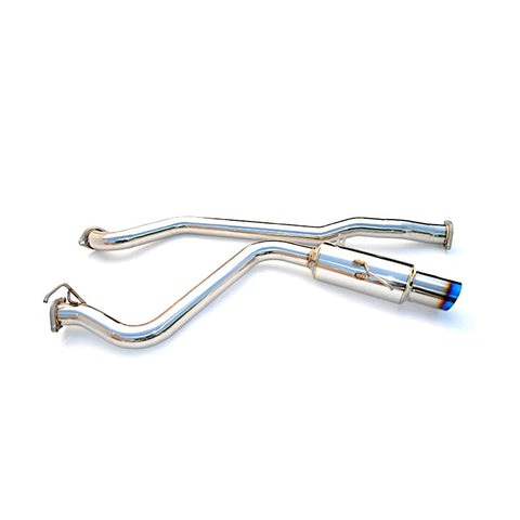 Invidia Titanium Tip Racing Catback Exhaust Single - WRX Sedan 2008-2014 / STI Sedan 2011-2014 / Forester XT 2009-2013 / More