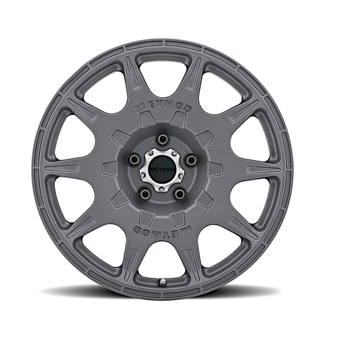 Home / Collections / Method MR502 Rally Wheel 17x8.0 5x114.3 +38mm Titanium