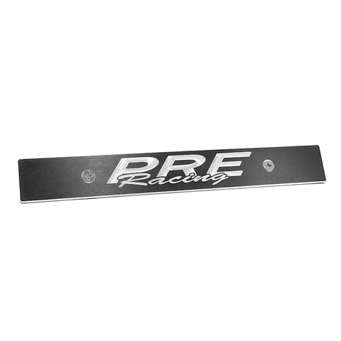 PREracing Front License Plate Delete Black - STI & WRX 2006-2017 / Impreza 2006-2011 / Legacy 2005-2009 / More