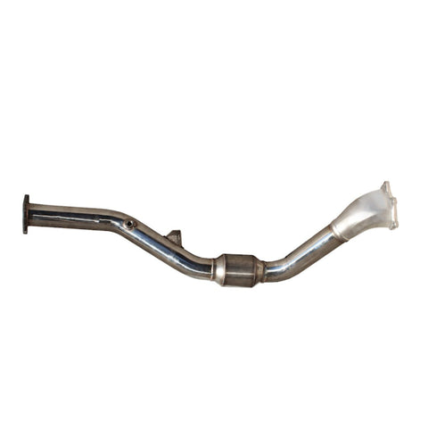 PRE RACING BELL MOUTH DOWNPIPE WITH 3IN HEIGHT OUTPUT GESI EPA APPROVED CAT - 08-14 WRX / 08-21 WRX STI