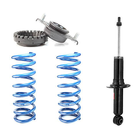 RalliTEK 0.4" Rear Overload Springs & KYB Excel-G Struts Assembled - Outback 2000-2004