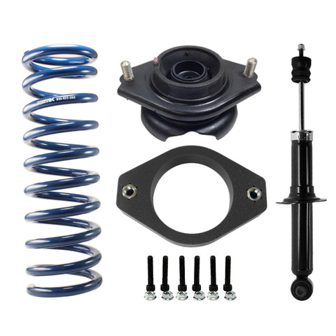 RalliTEK 1.25" Rear Raised Sport Spring Kit & KYB Excel-G Struts Assembled - Crosstrek XV 2013-2017